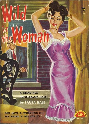 Women in silky nylon slips