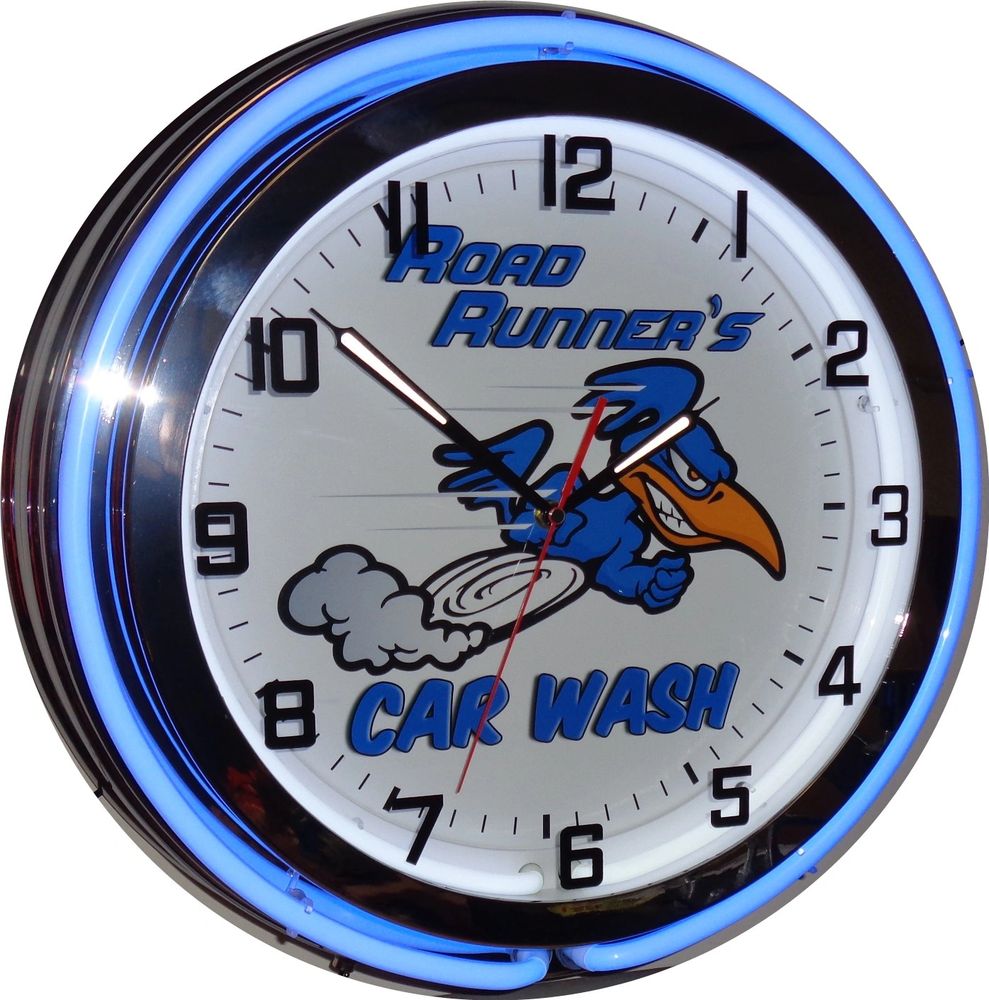 Custom design neon clock with your artwork or designed by us.