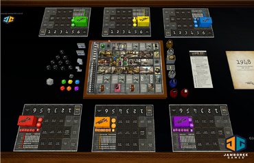 Exciting board game and player mat layouts