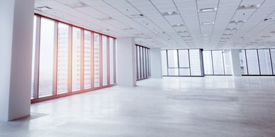 liquidation
liquidated assets
white room interior
vacated room
empty office space
view of big city