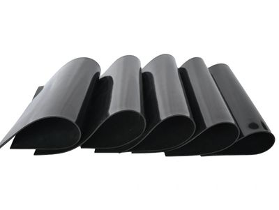 many pieces of nitrile rubber sheets