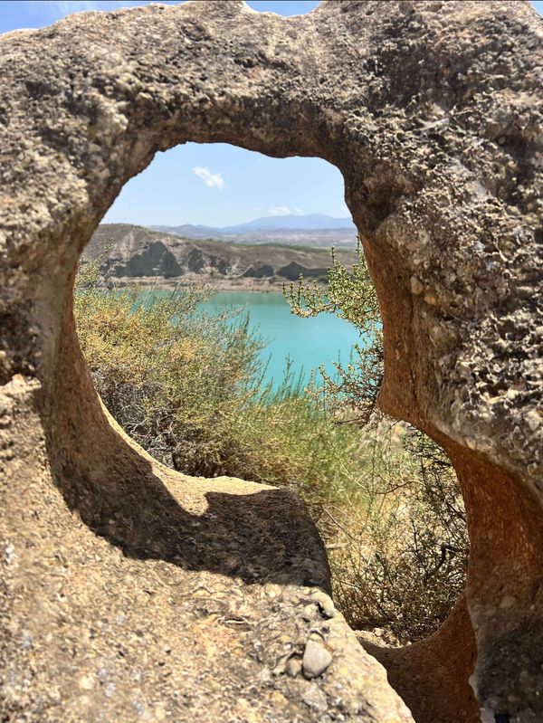 Lake Negratin. Still water's & Summer Skies. The Portal to Andalusia
