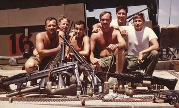 Crew LCM8 Mike Boat Bravo 16 1968-69 Vietnam, Mekong Delta