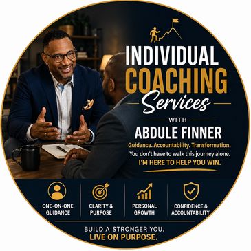 Individual coaching services offering guidance, growth, and accountability for personal success.