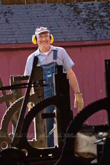 Ed loves old farm machinery and being a part of the Executive board of the Wisconsin Historical Stea