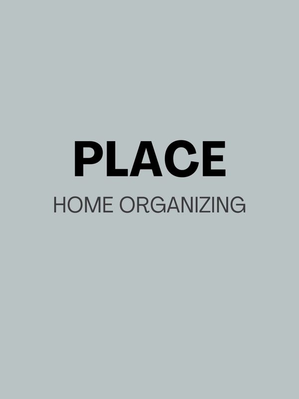 Professional home organization services