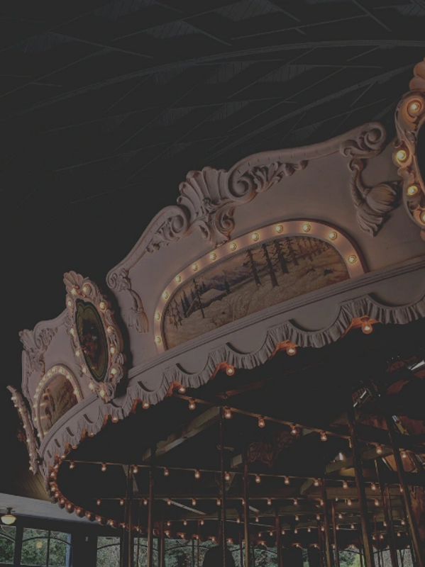 Antique Carousel. Photography by Diana Kwasnicki