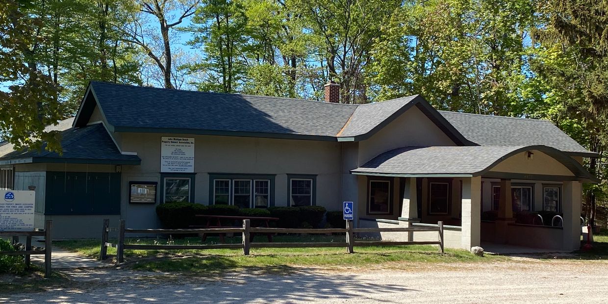 The Club House has bathrooms, a snack bar and event space that is available for use by members