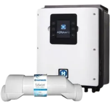 Hayward AquaRite salt chlorine generator with TurboCell.