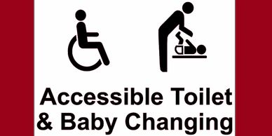 Accessible Toilet Sign