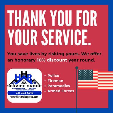 Special Promotion Discount 10% Discount for Police, Firemen, Paramedics, Armed Forces