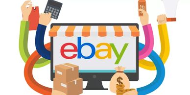 We auction live on Ebay