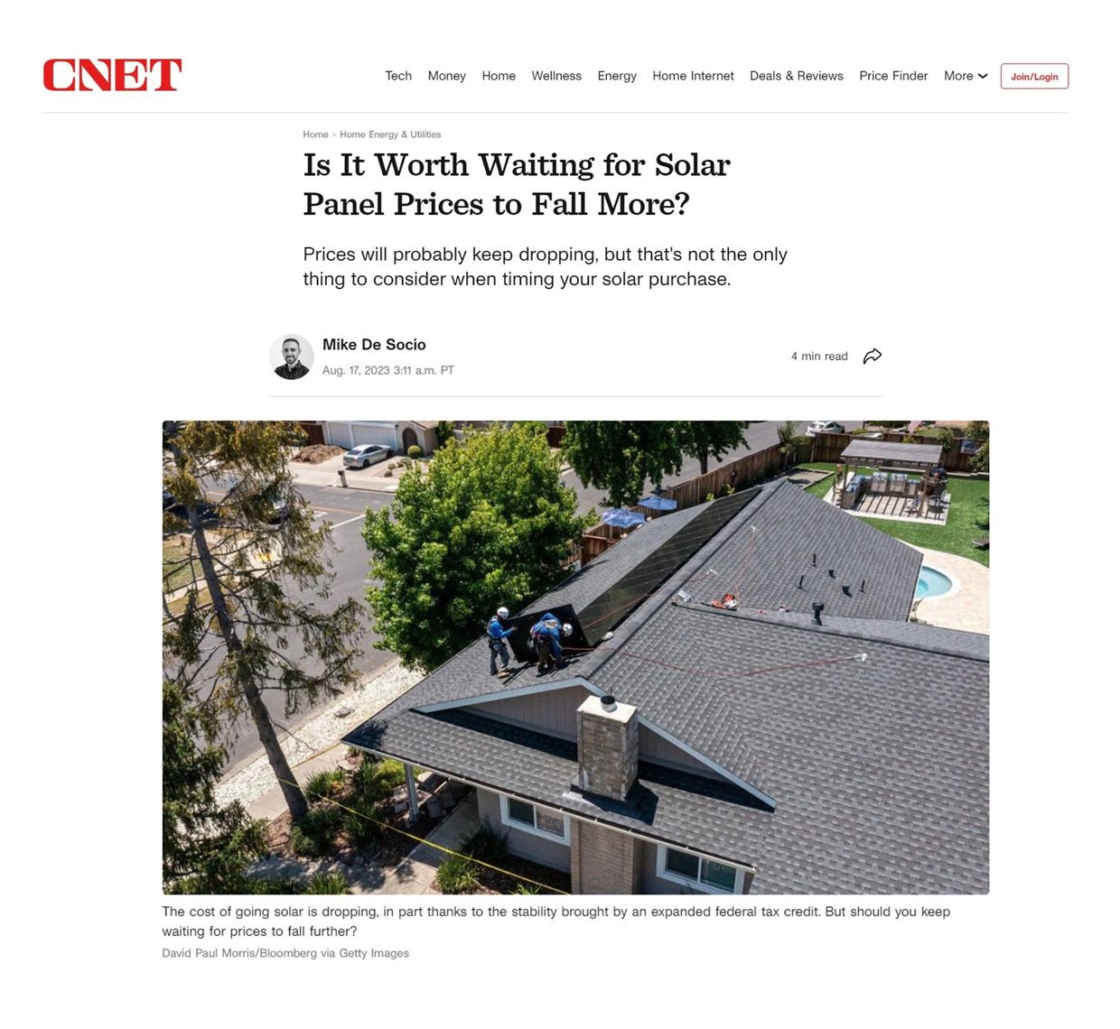 Solar Panel Prices are they worth waiting to go down.