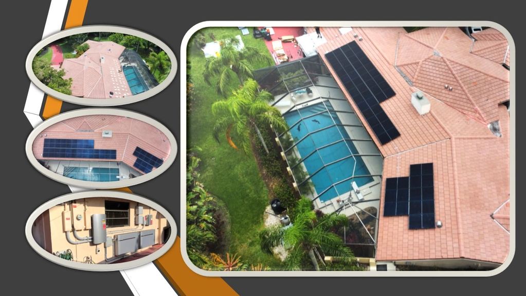 Solar install with battery backup in Pinecrest, FL