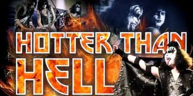 Hotter than hell, Deadsoul promotions, kiss tribute, roxxi red, the music room, Ipswich