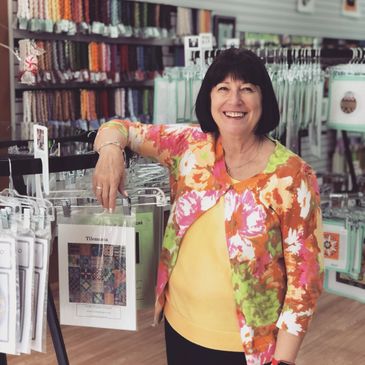 Hi, I'm Peggy, the owner of LIttle Stitch Shop.  My mother taught we to needlepoint when I was in 7t