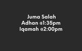 Only One Jumma Salah