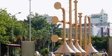 Parque Jairo Varela cerca a Veca Flats Centenario en Cali.Rentas cortas y Locales