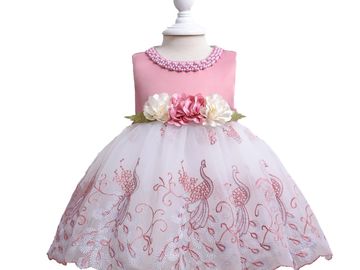 princess dress, formal dress, birthday dress, pageant dress, flower girl dress, party dress, fashion