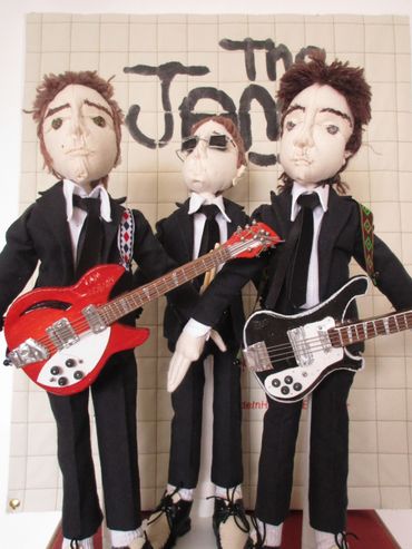 The Jam In the City 3D textile miniatures