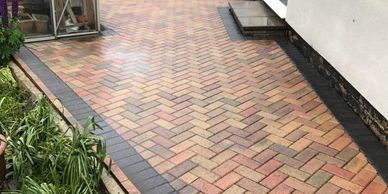 Block Paving Cleaned, Hoylake, Wirral, Merseyside.