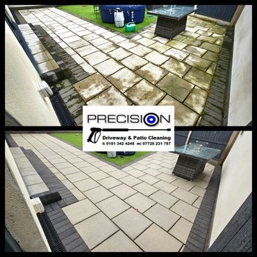 Driveway and patio cleaning Wirral
