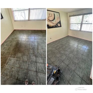 New Port Richey, Florida Tile Wax removal 