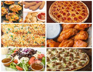Sizzaly Menu pallette