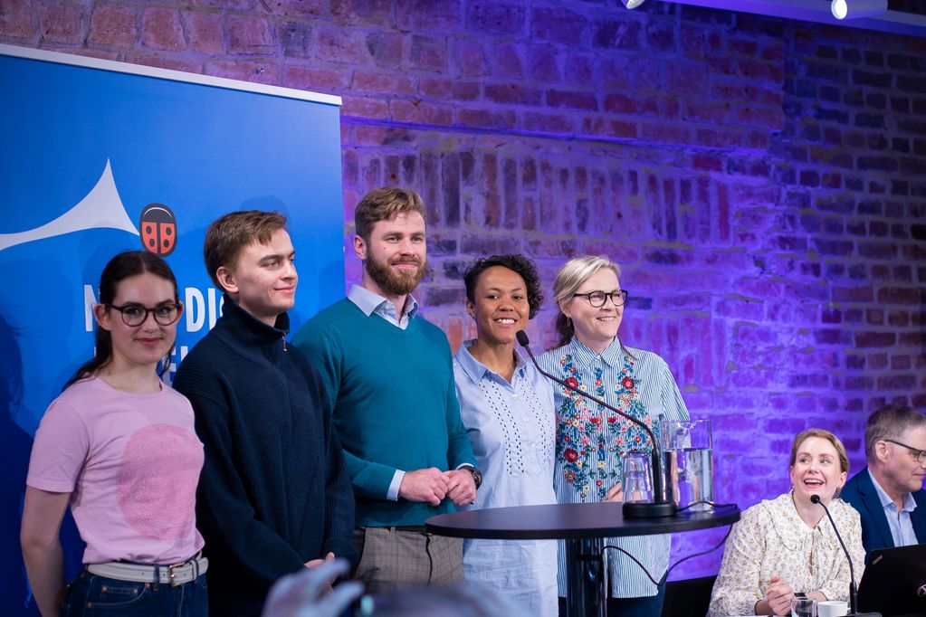 Kuva Piirikokouksesta jossa RKP Helsinki asetti ensimmäiset eduskuntavaaliehdokkaansa 2023.