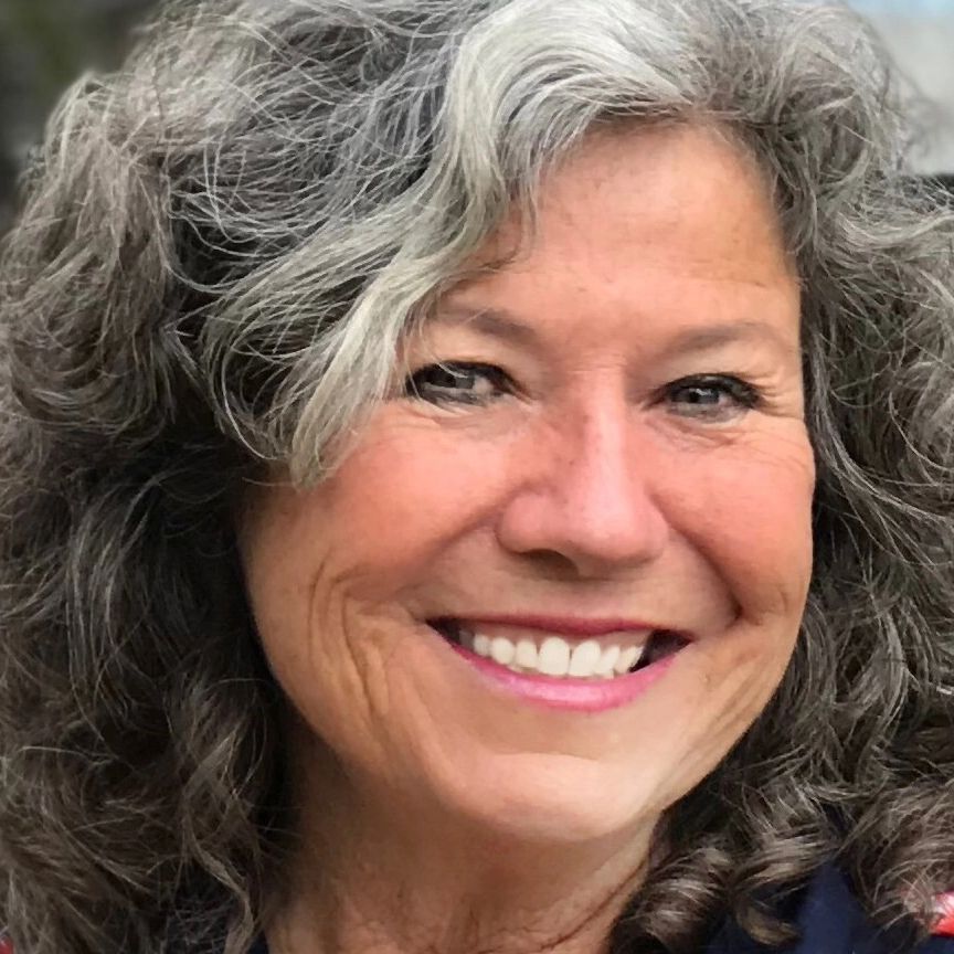 portrait of dairy owner, Nancy Riegler.