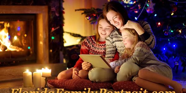 Fort Lauderdale Florida Holiday family portrait photography by Florida Family Portraits. Serving Nap