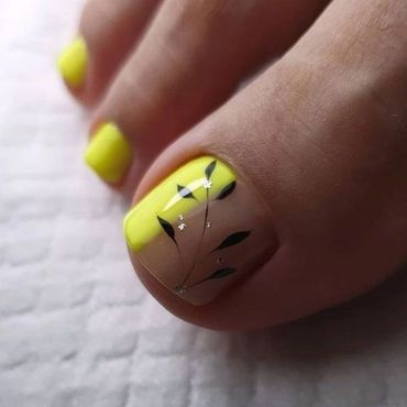 ayak nail art