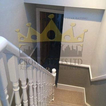 Painting and decorating Hallway, Bannisters, Ceiling / Woodwork, Get your quote for painting a decor