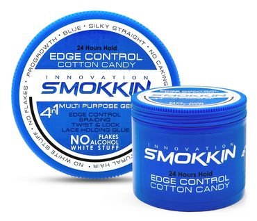 Smokkin 4-in-1 Cotton Candy Hair Wax for Edges,Braids,Twists,Locs,Cornrows