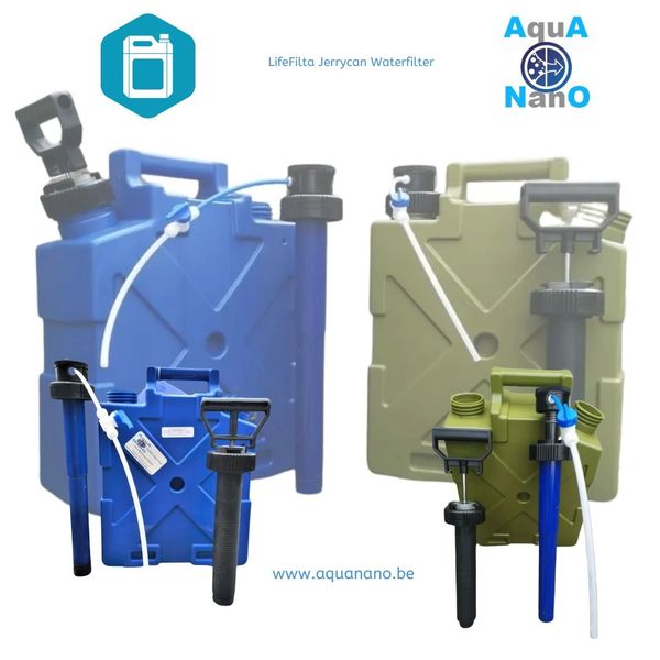 AquaNano Water Filters LifeFilta waterfilters waterzuivering drinkwater #lifefiltajerrycan jerrycan
