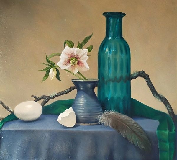 A still life painting by Jonette Murray