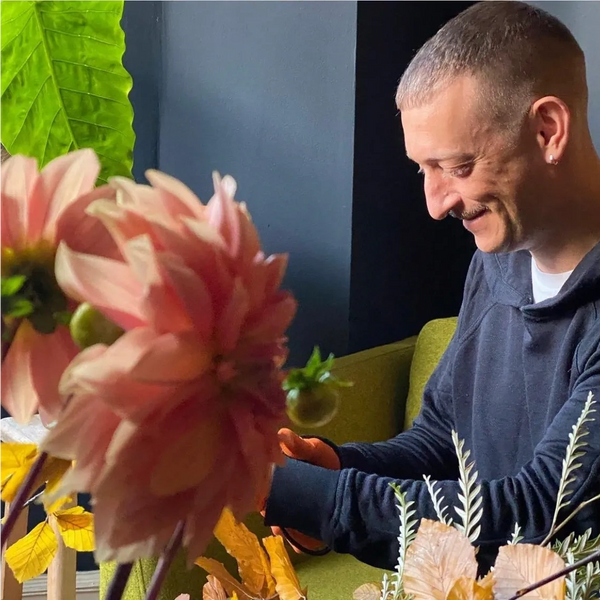 the florist at work