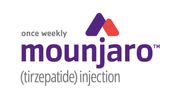 Logo of Mounjaro, a once-weekly tirzepatide injection.