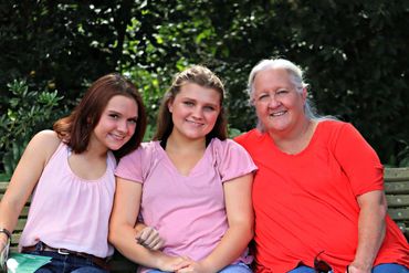 Bri, Jasmine and grandma