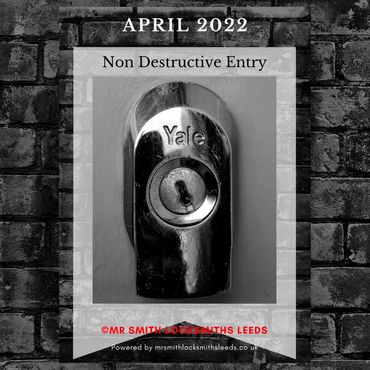 Non destructive entry, lock picked