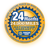 24 month 24,000 mile warranty