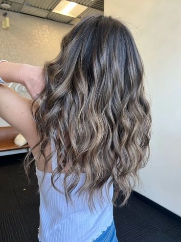 Pretty balayage highlights