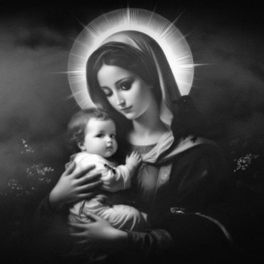 Mary Keeps A Watchful Eye, 2026
©Artist Robert Perez™