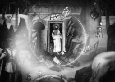 Jesus Investigates The Magic Machine Shoppe During Normal Business Hours, 2025
©Artist Robert Perez™