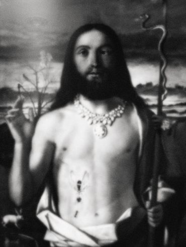 Portrait of Jesus No. 3 (No Sign Shall Be Given), 2024
©Artist Robert Perez™