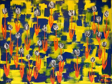 Split Pop 15 - Ralph Lauren Edition (SP15-RLE), 2019
Mixed-Media on Canvas
48 x 36 inches