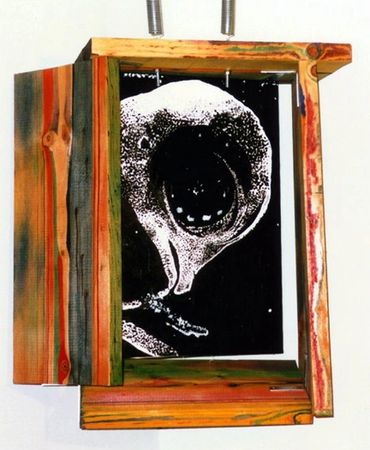 Birth of the Misanthrope (Side B), 1995-96
Mixed-Media
©Artist Robert Perez