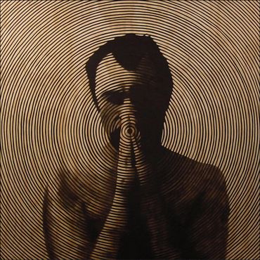 Jesus Praying, Part 2, 2004
Charcoal on Wood
48 x 48"
©Artist Robert Perez