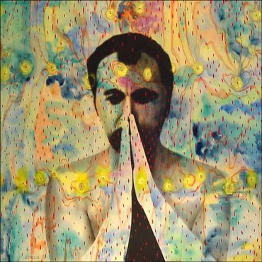 Jesus Praying, Part 4, 2003
Mixed-Media on Wood
48 x 48"
©Artist Robert Perez