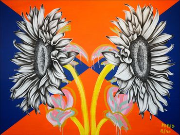 Split Pop 16 - Ralph Lauren Edition (SP16-RLE), 2019
Mixed-Media on Canvas
48 x 36 inches